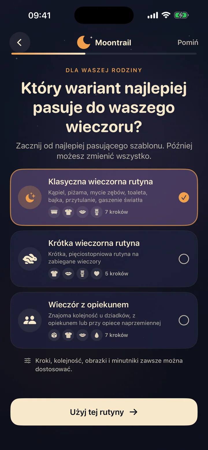 Moontrail potwierdza, że pełna rutyna jest gotowa i bezpłatna